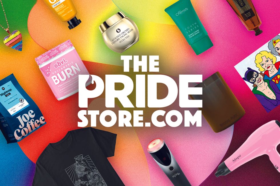 THE PRIDE STORE BRAND AD POSTCARD
