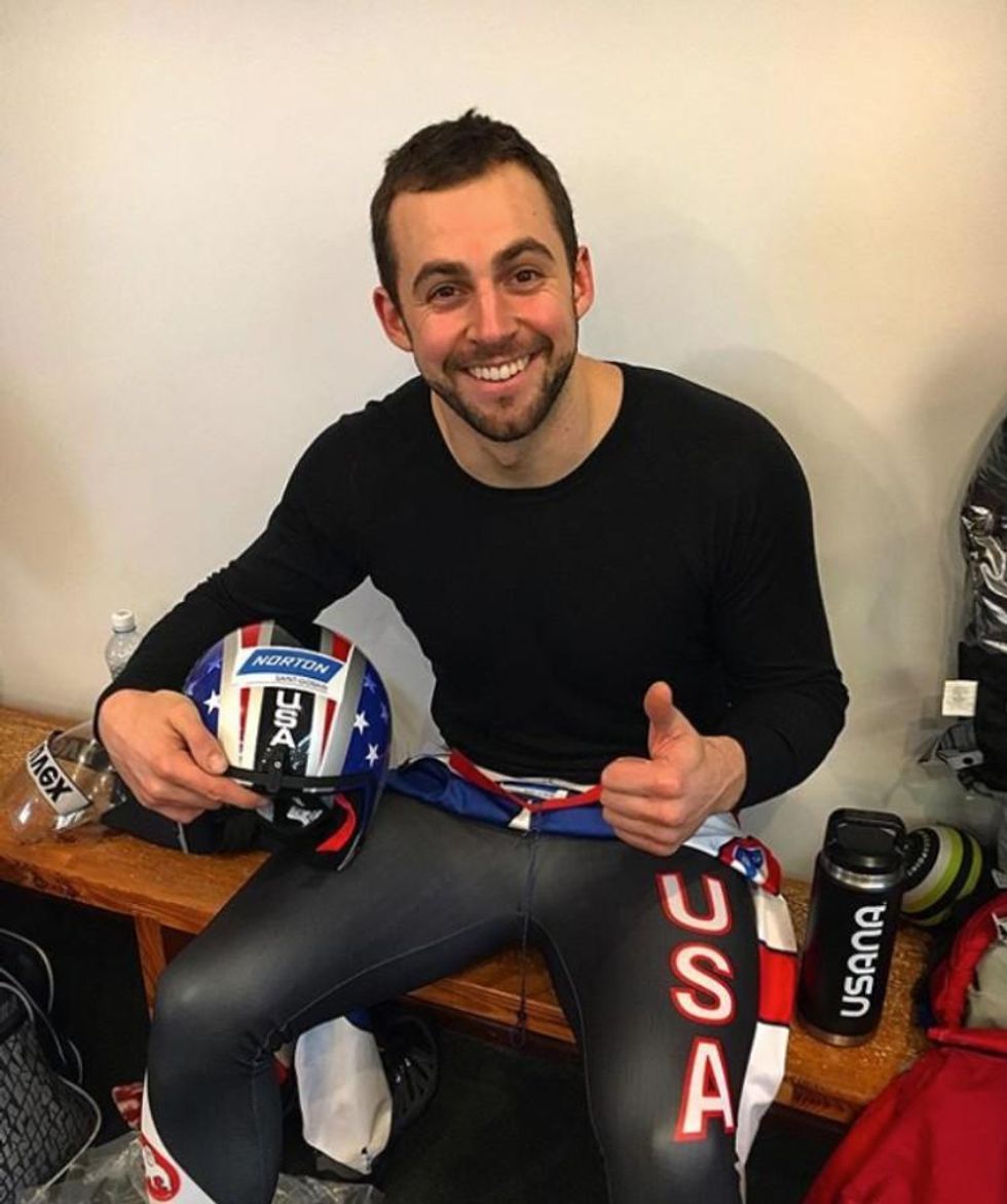 These 15 Photos of Chris Mazdzer Suddenly Make Us Luge Fans