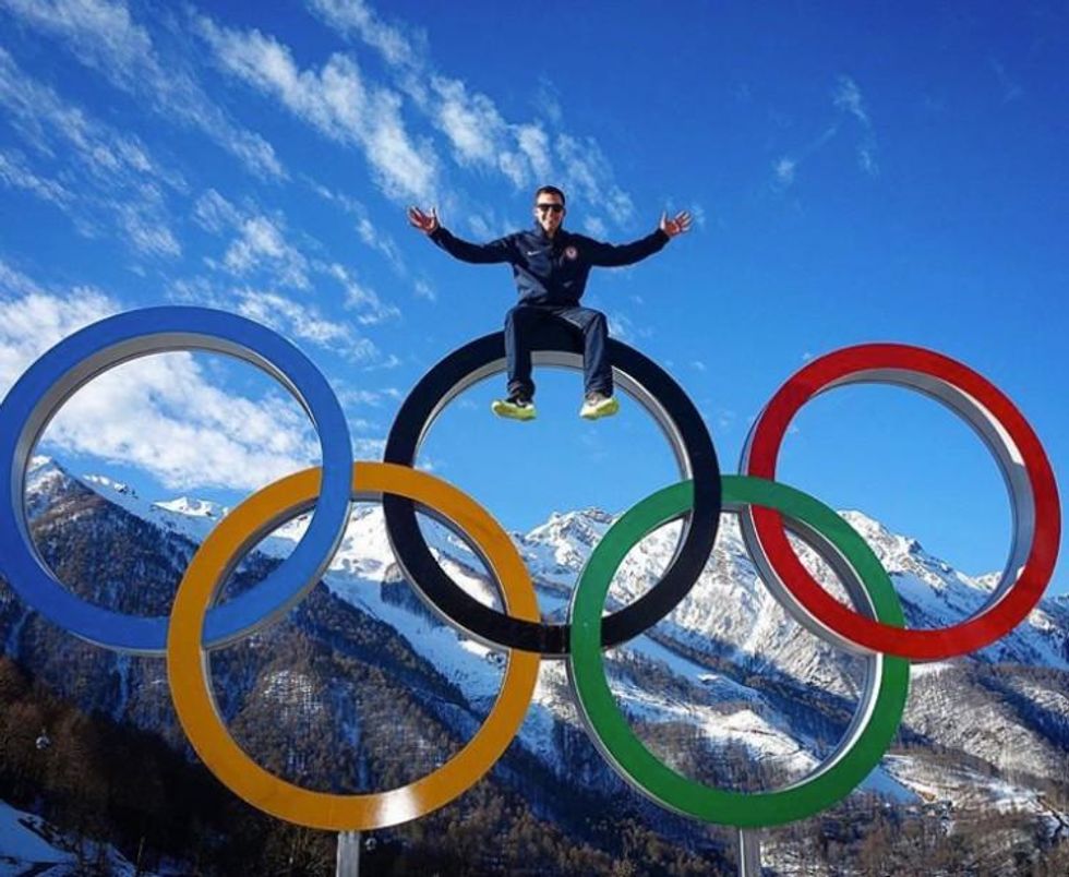 These 15 Photos of Chris Mazdzer Suddenly Make Us Luge Fans