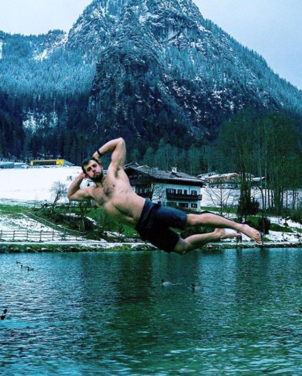 These 15 Photos of Chris Mazdzer Suddenly Make Us Luge Fans