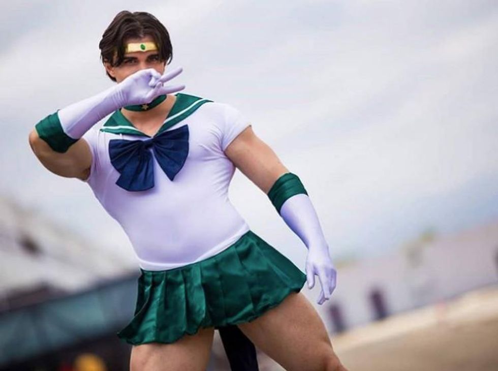This Cosplayer Doesn't Care What Haters Think of His Sailor Neptune Look