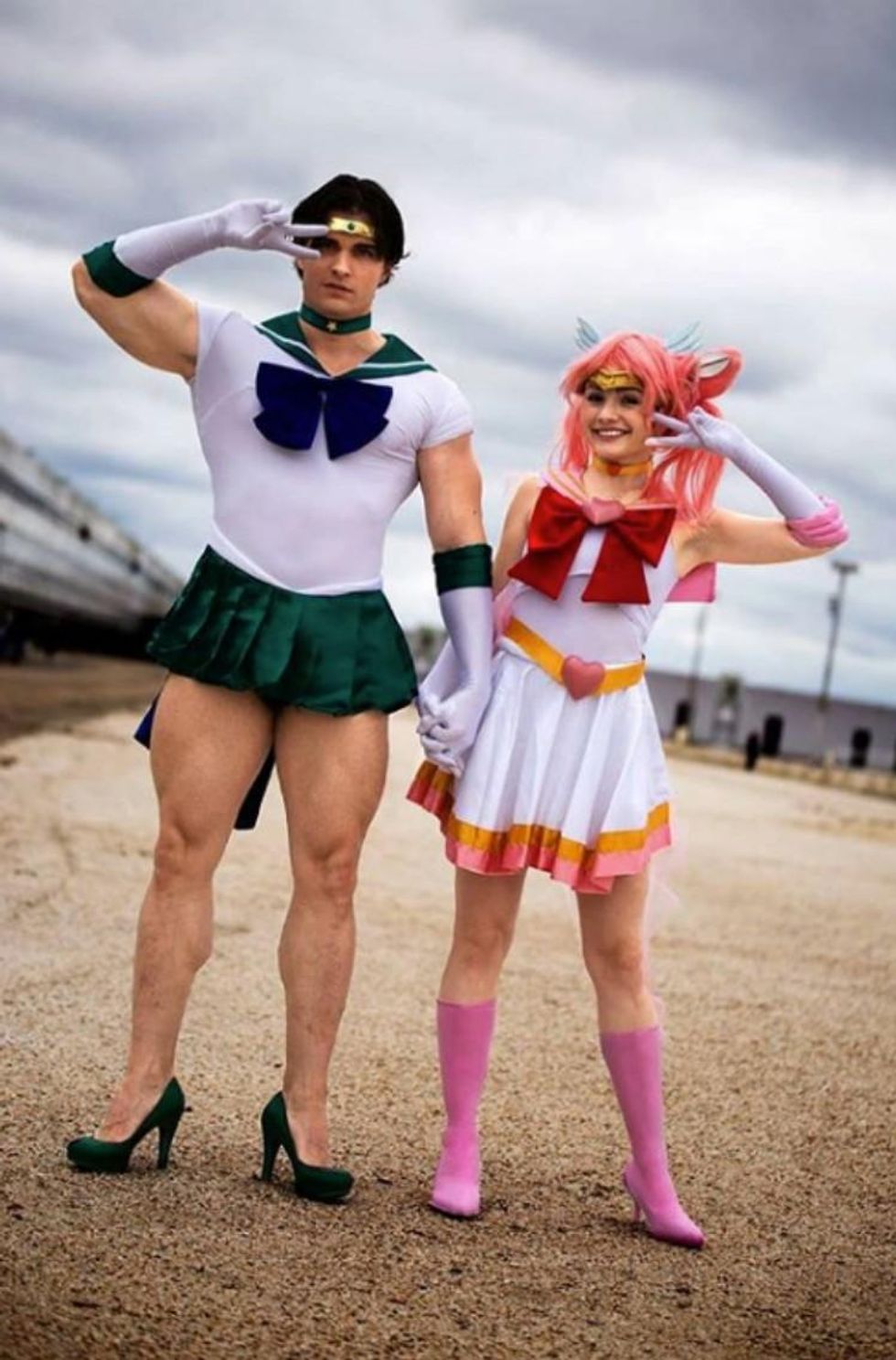 This Cosplayer Doesn't Care What Haters Think of His Sailor Neptune Look