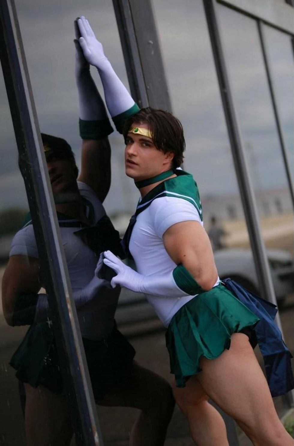 This Cosplayer Doesn't Care What Haters Think of His Sailor Neptune Look