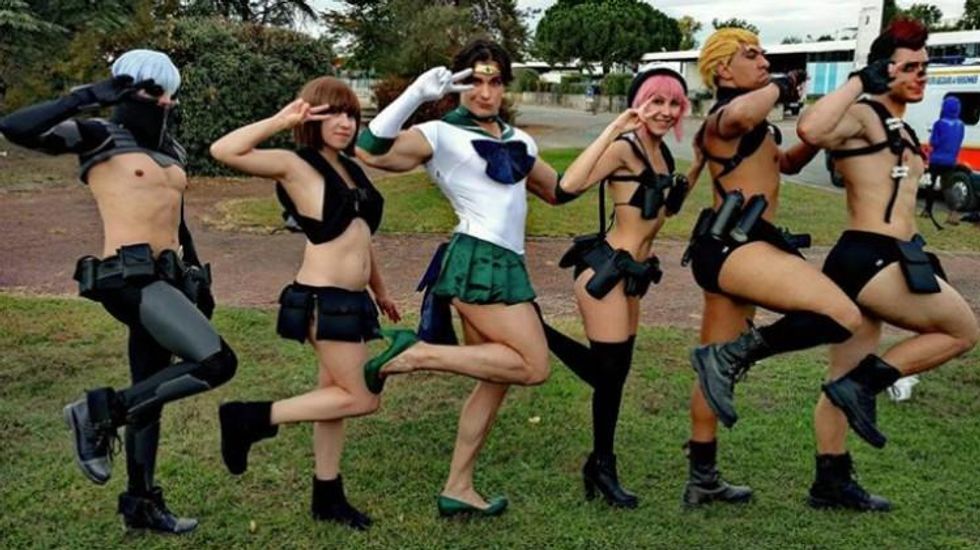 This Cosplayer Doesn't Care What Haters Think of His Sailor Neptune Look