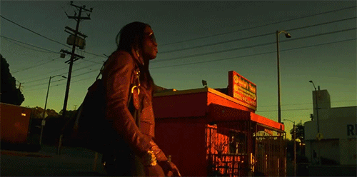 This is a GIF from the film 'Tangerine'.