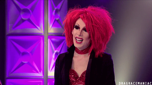 This is a GIF of Alaska Thunderfuck.