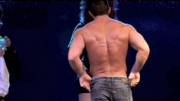 This is a GIF of Nick the gardener.