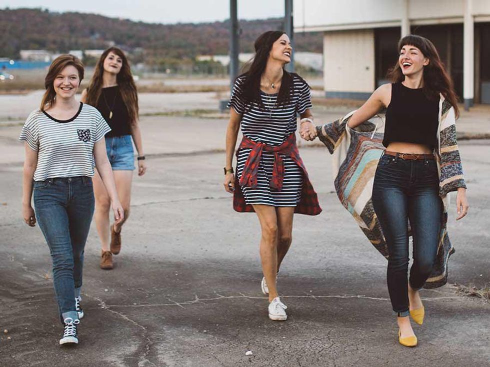 This is a photo of a group of friends.