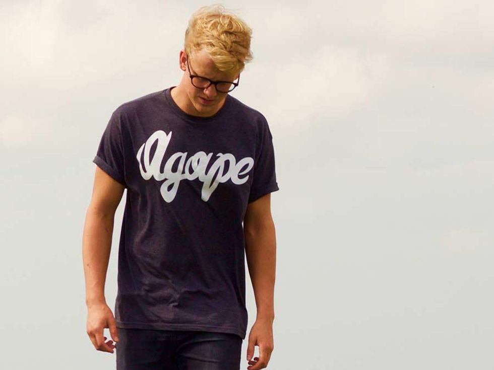 This is a photo of a guy questioning his sexuality.