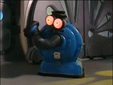 This is the vacuum from 'Teletubbies.'