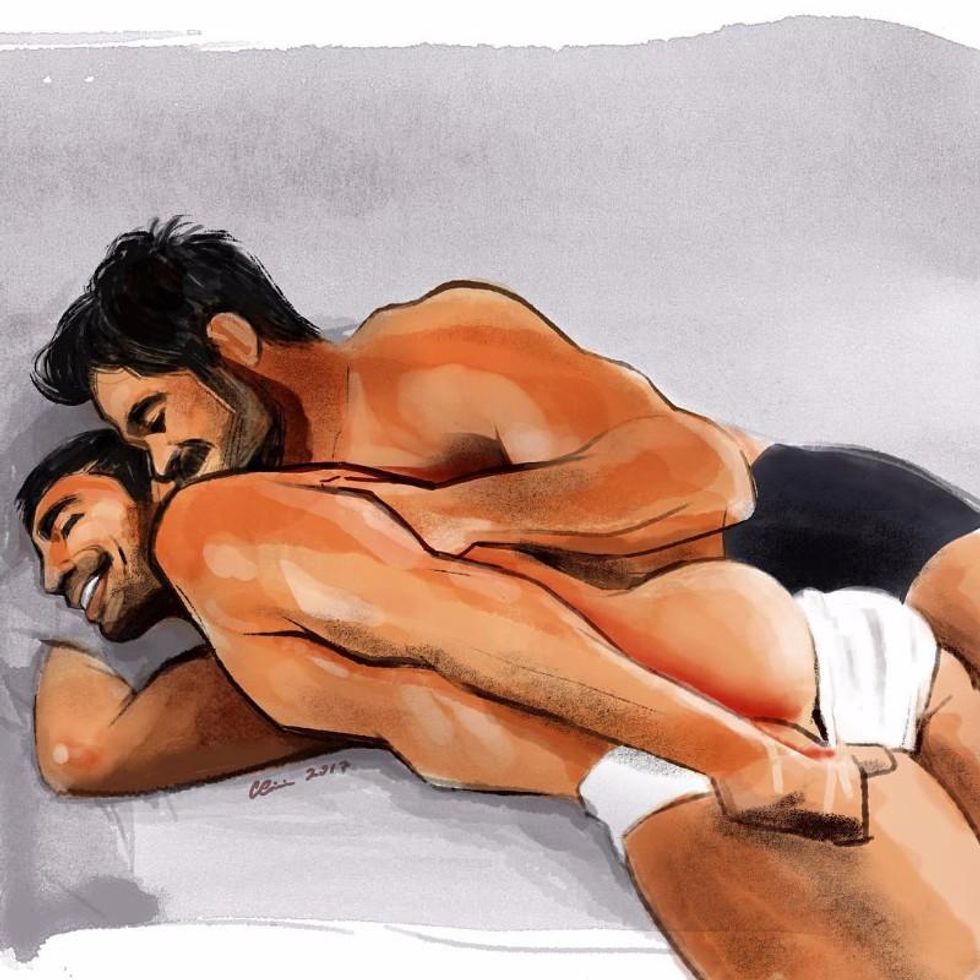 This Queer Artist's Illustrated Portraits Are STUNNING