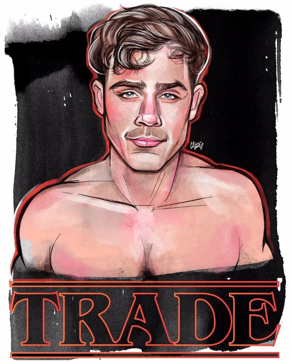 This Queer Artist's Illustrated Portraits Are STUNNING