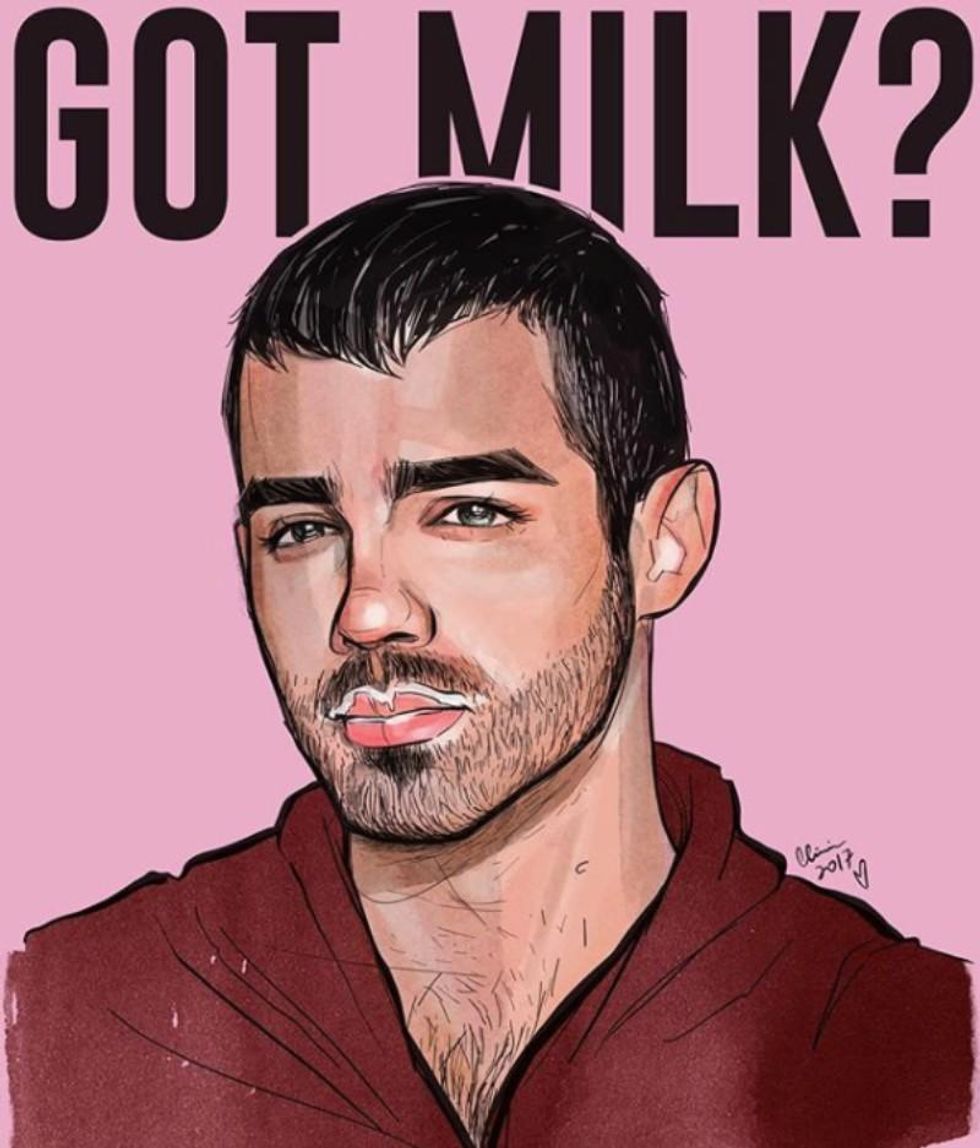 This Queer Artist's Illustrated Portraits Are STUNNING