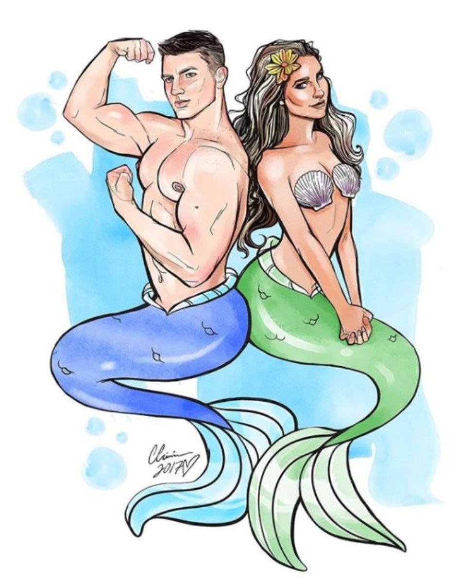 This Queer Artist's Illustrated Portraits Are STUNNING