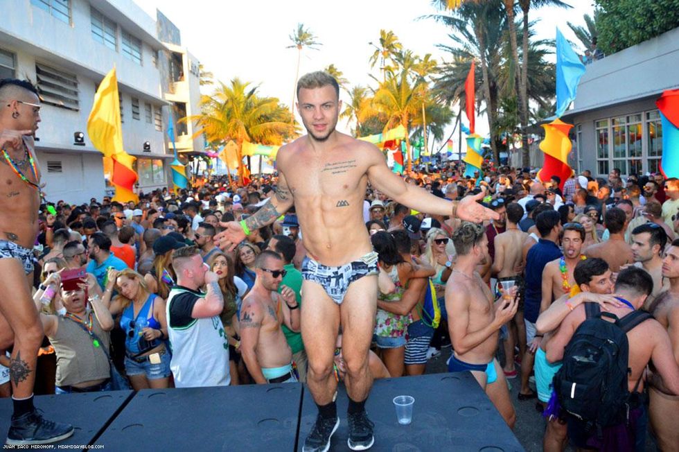 This year's Miami Beach Gay Pride welcomed 130,000+ party-goers from around the world!