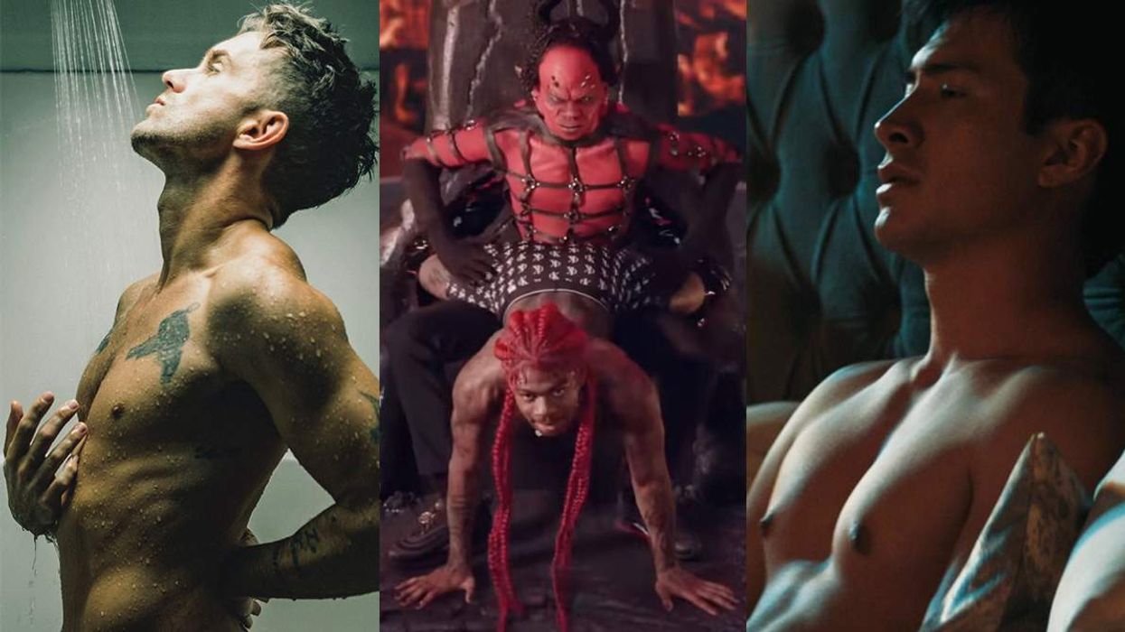 Thomas Dekker, Lil Nas X with Satan, Hudson Williams in Heated Rivalry