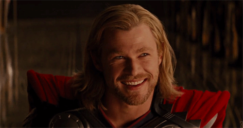 Thor Wink gif