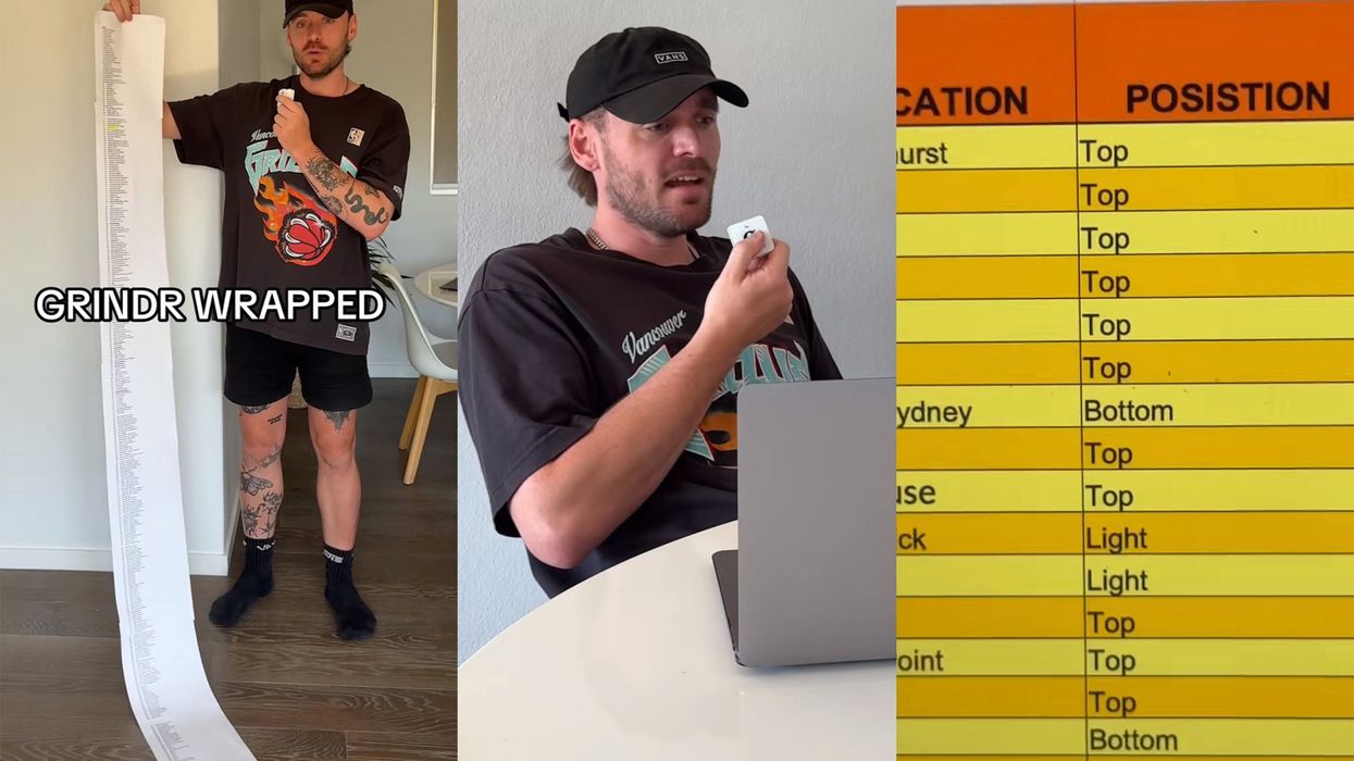 TikToker Joshua Fox personal Grindr Unwrapped