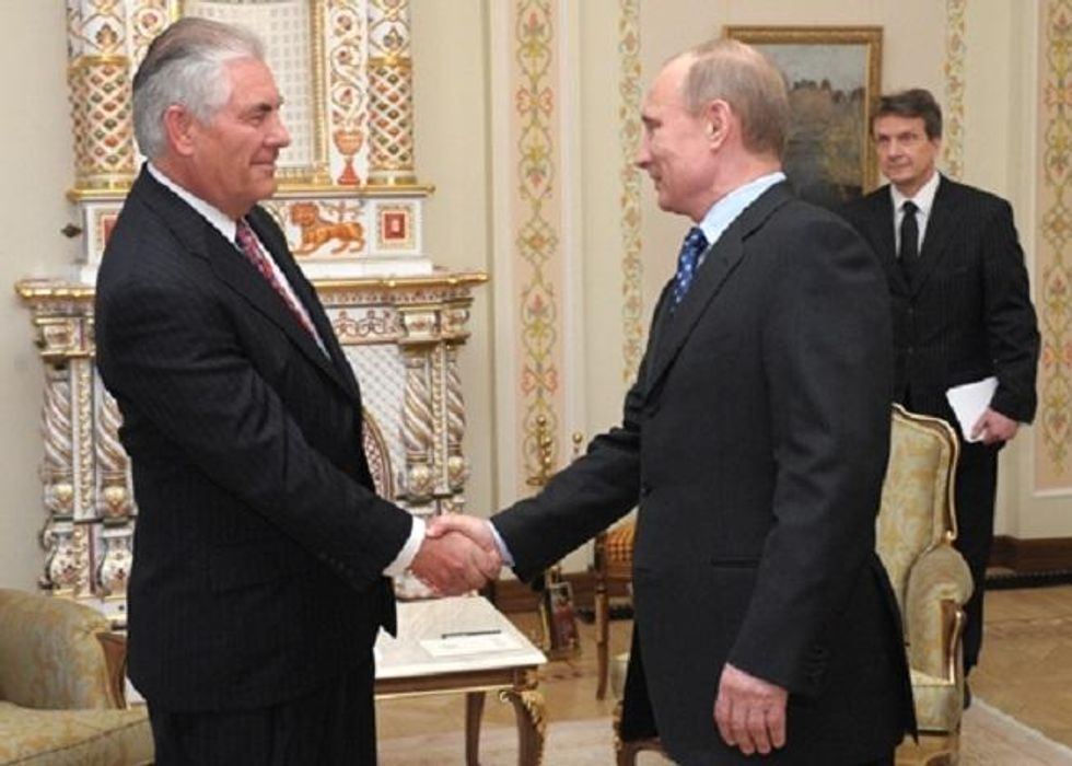 tillerson putin