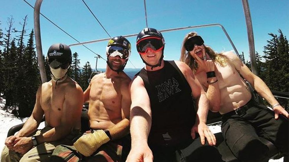Time to Thirst Follow Some Olympic Snowboarders