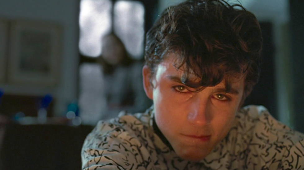 Timothee Chalamet in Call Me By Your Name