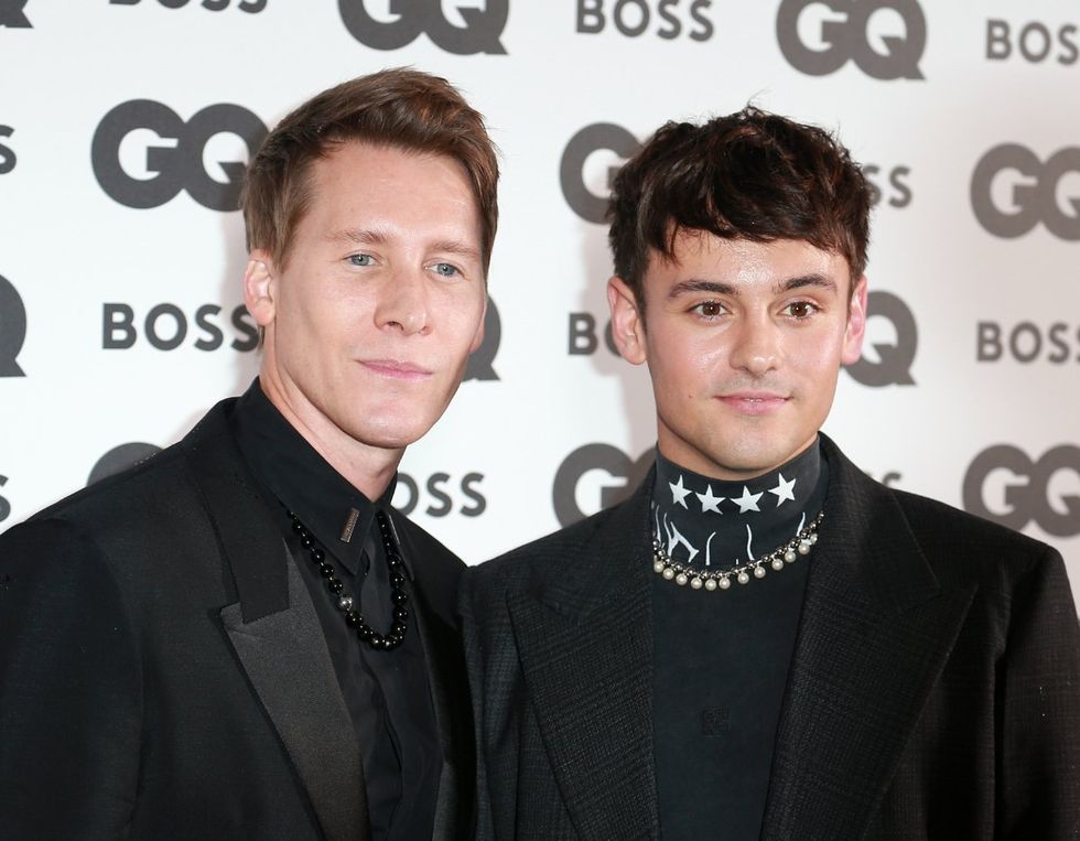 Tom Daley (31) and Dustin Lance Black (51)