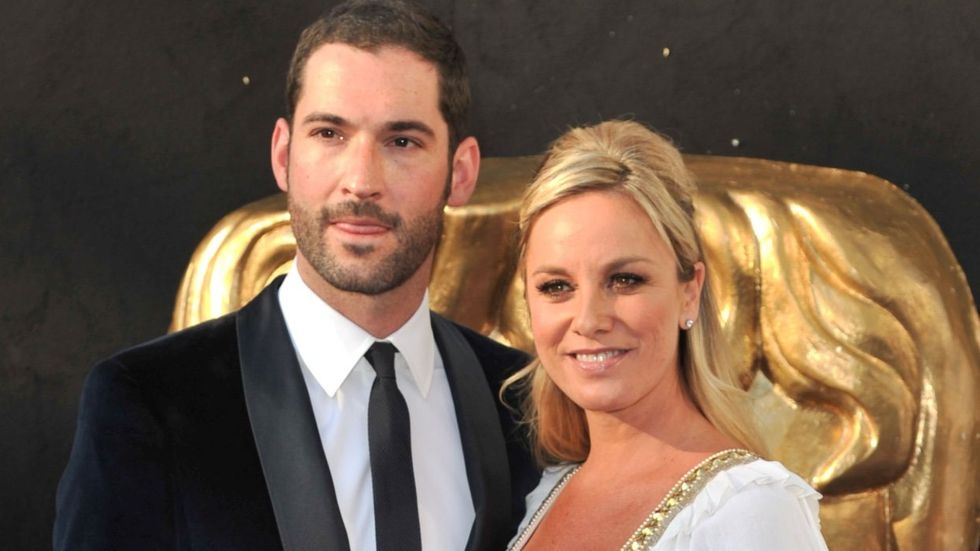 Tom Ellis and Tamzin Outhwaite