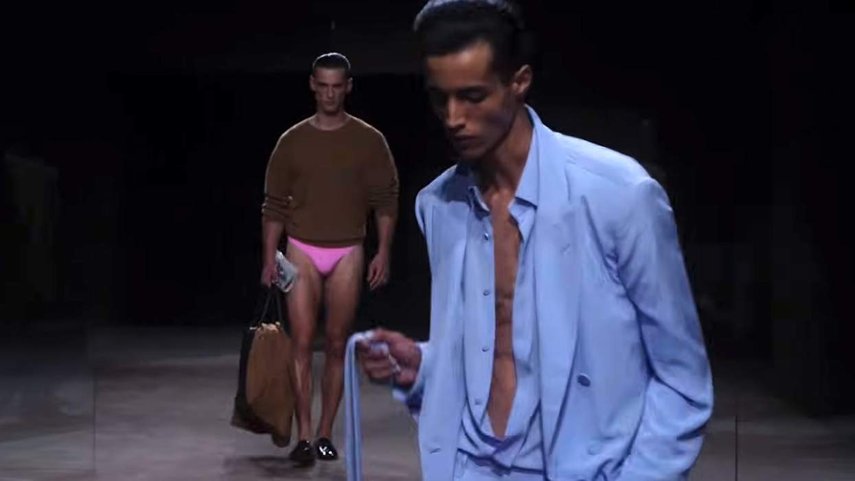 Tom Ford's Spring 2027 runway featured revealing ensembles.