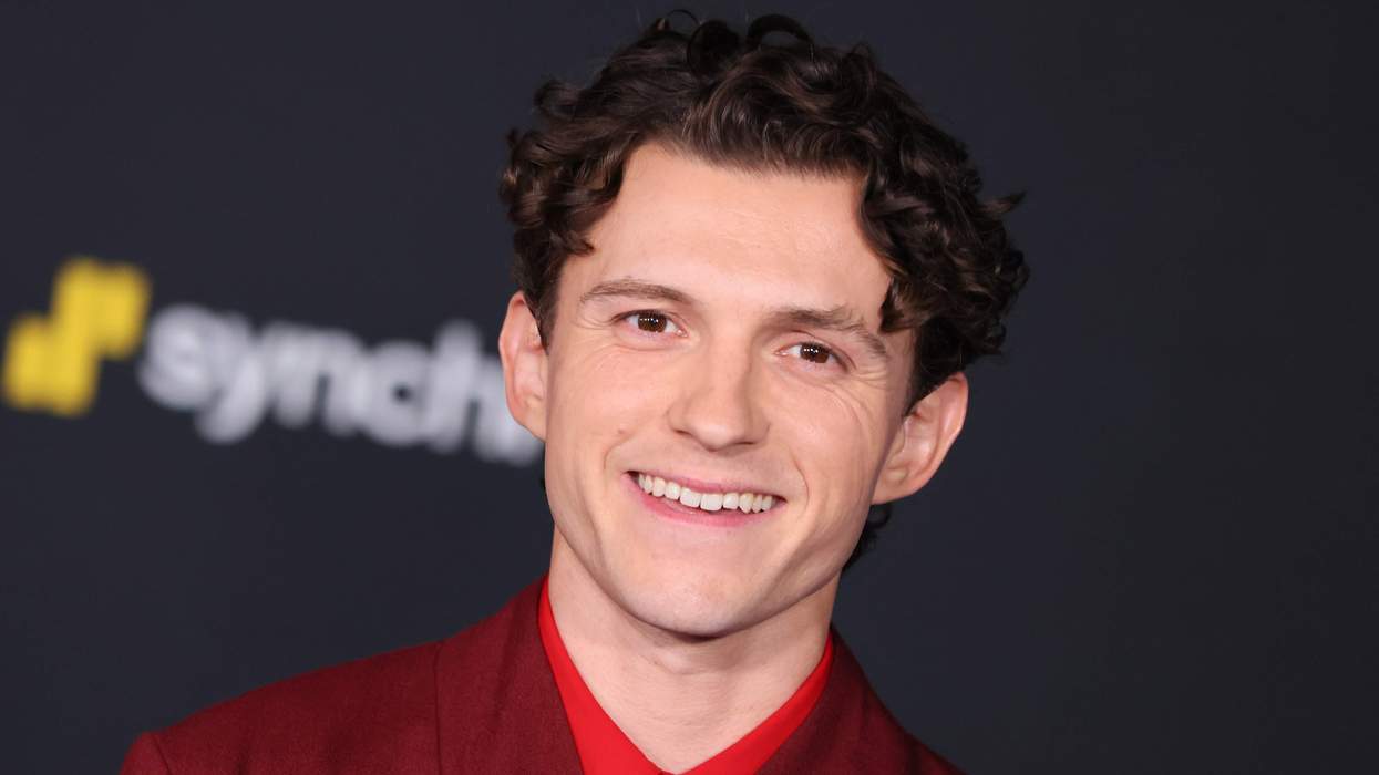 Tom Holland attends the Los Angeles Premiere of Columbia Pictures' "Spider-Man: Brand New Day" held at Dolby Theatre.