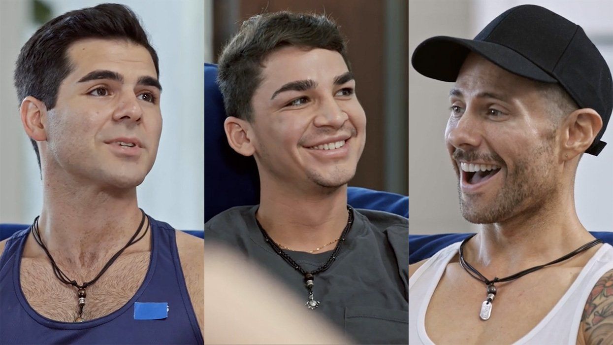 Tony Cannoli, Mateo, and Gordon in For the love of Dilfs