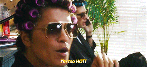 Too hot Uptown Funk Gif
