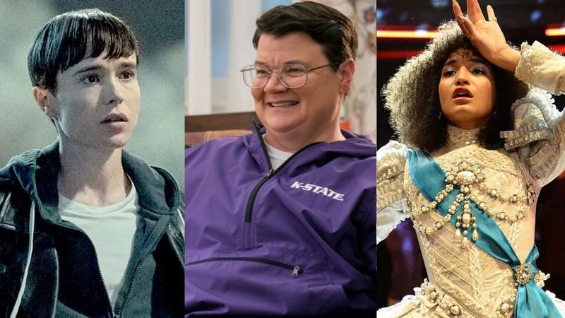 Trans actors in trans roles: The Umbrella Academy; Somebody, Somewhere; Pose