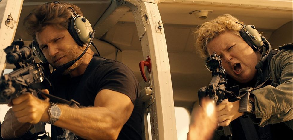 Travis Van Winkle and Fortune Feimster