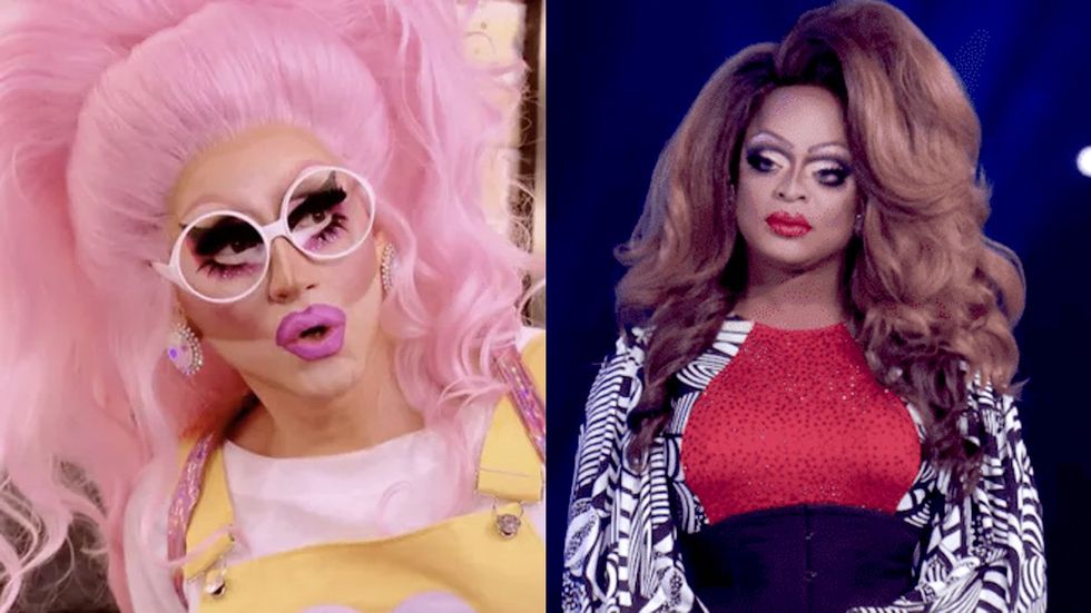 Trixie Mattel and Kennedy Davenport in All Stars 2