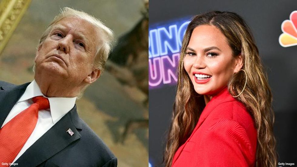 Trump vs. Chrissy, Zendaya's Suit, & 'Drag Race' Live!: Morning Tea