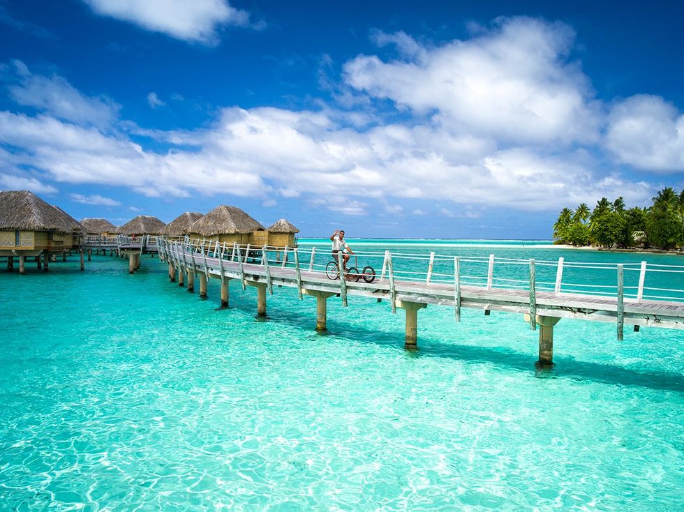 Turquoise lagoons and the sweet scent of vanilla create a South Pacific paradise