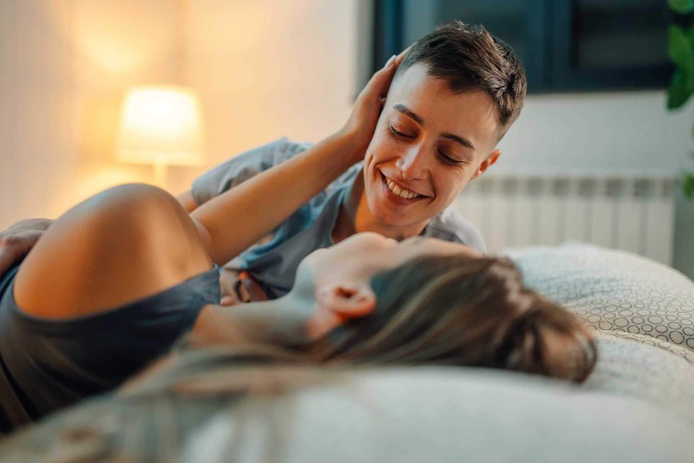 two lesbians in ned together