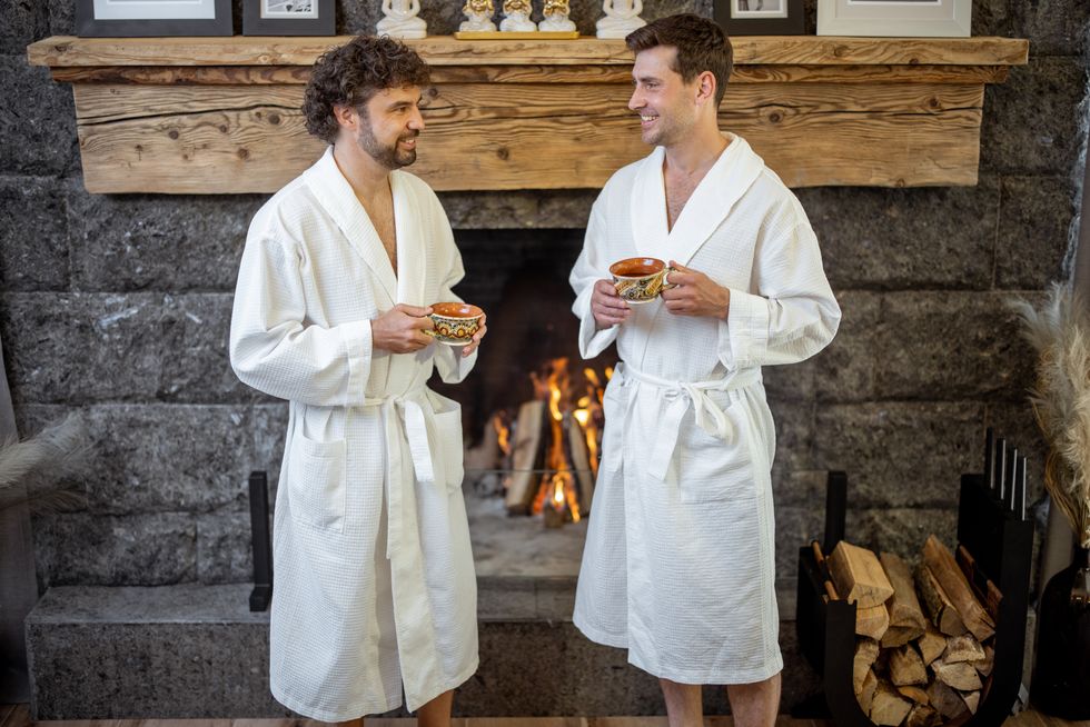 two men in robes