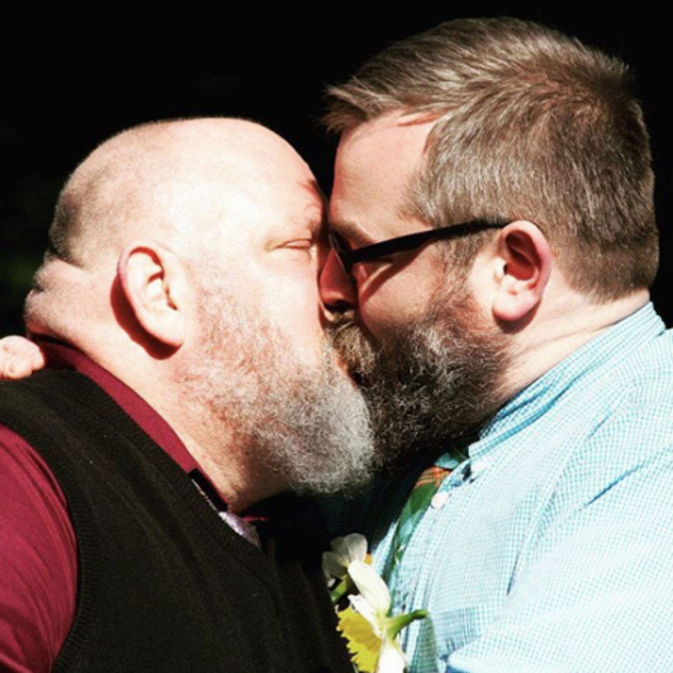 #TwoMenKissing Is the Hashtag the World Needs to See