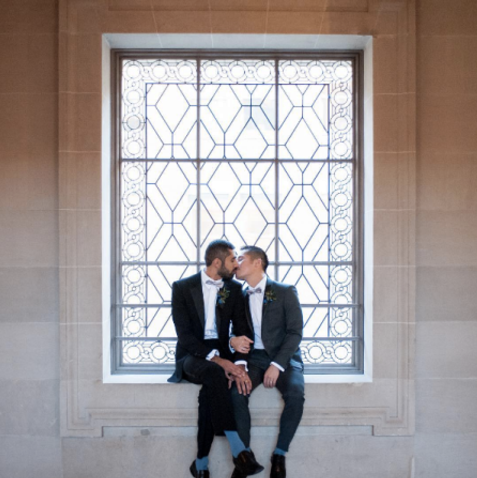 #TwoMenKissing Is the Hashtag the World Needs to See