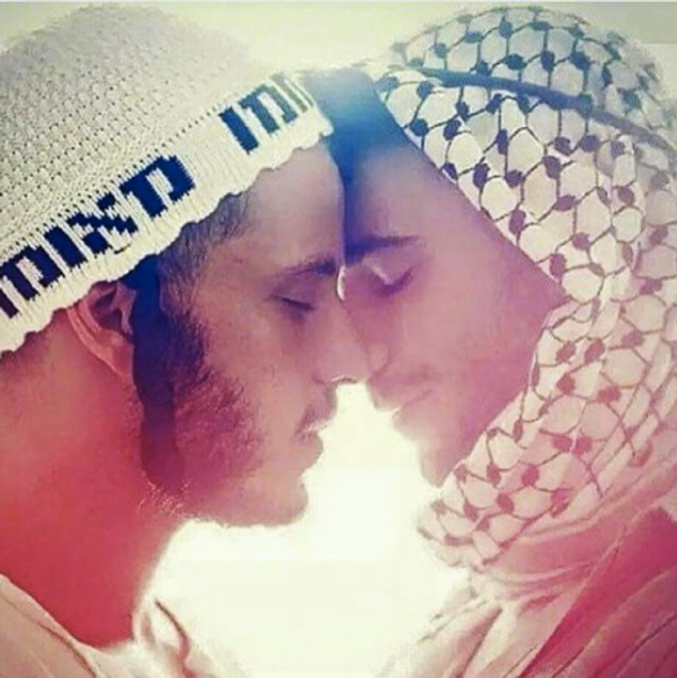 #TwoMenKissing Is the Hashtag the World Needs to See