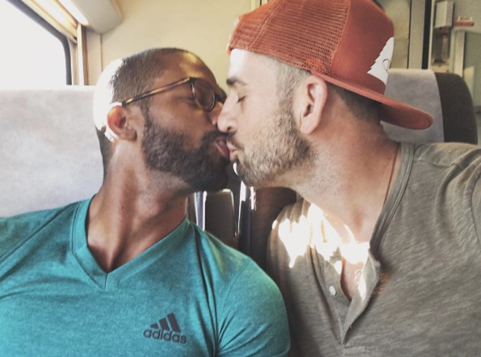 #TwoMenKissing Is the Hashtag the World Needs to See