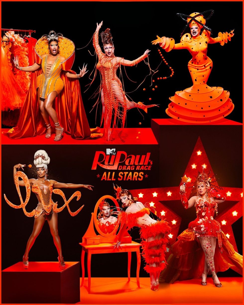 \u200bDeJa Skye; Phoenix; Irene The Alien; Olivia Lux; Bosco; Aja on RuPaul's Drag Race All Stars 10