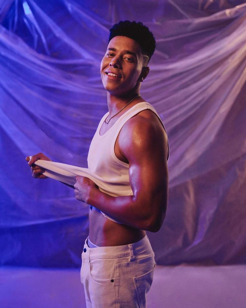 \u200bDominic Goodman in a photoshoot for Netflix\u2019s \u200bBoots\u200b