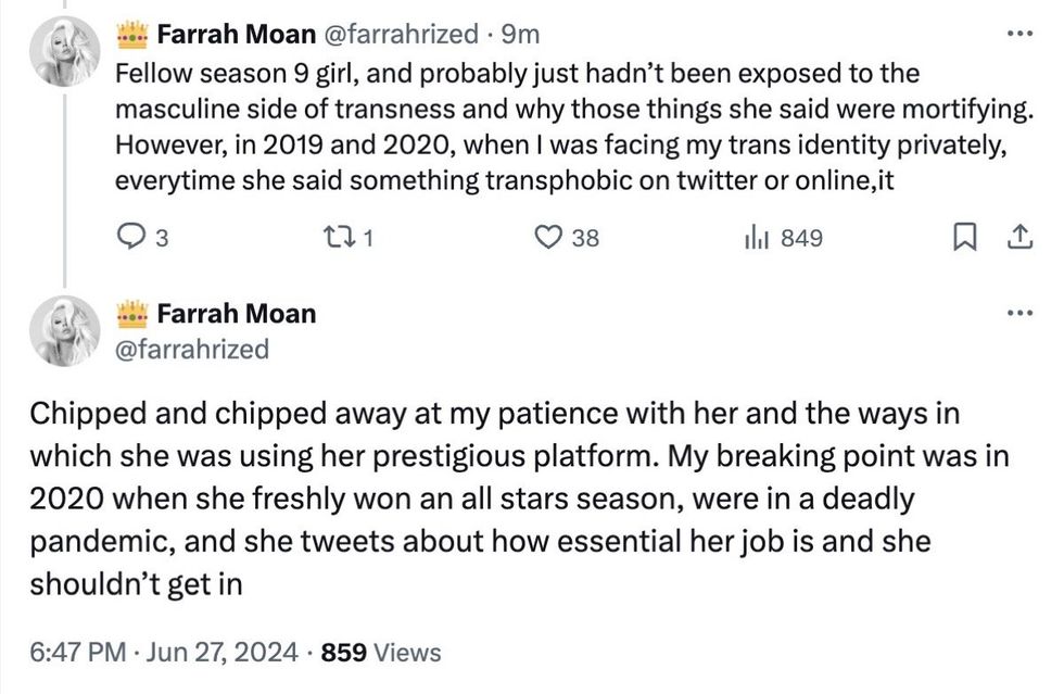 \u200bFarrah Moan on X