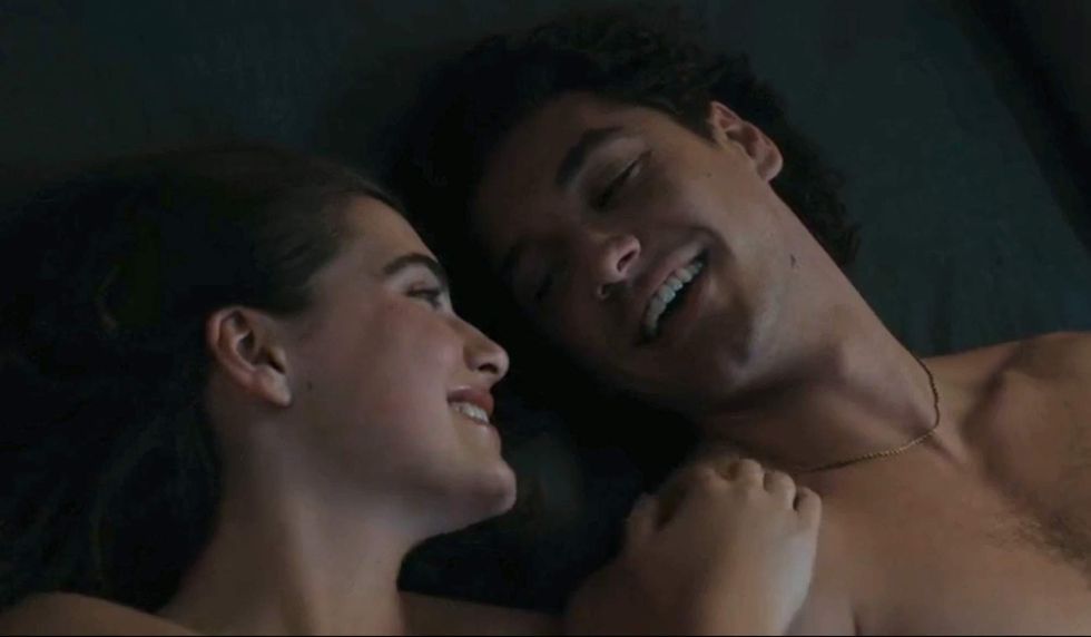\u200bHannah and Garrett on 'Off Campus' season 1.