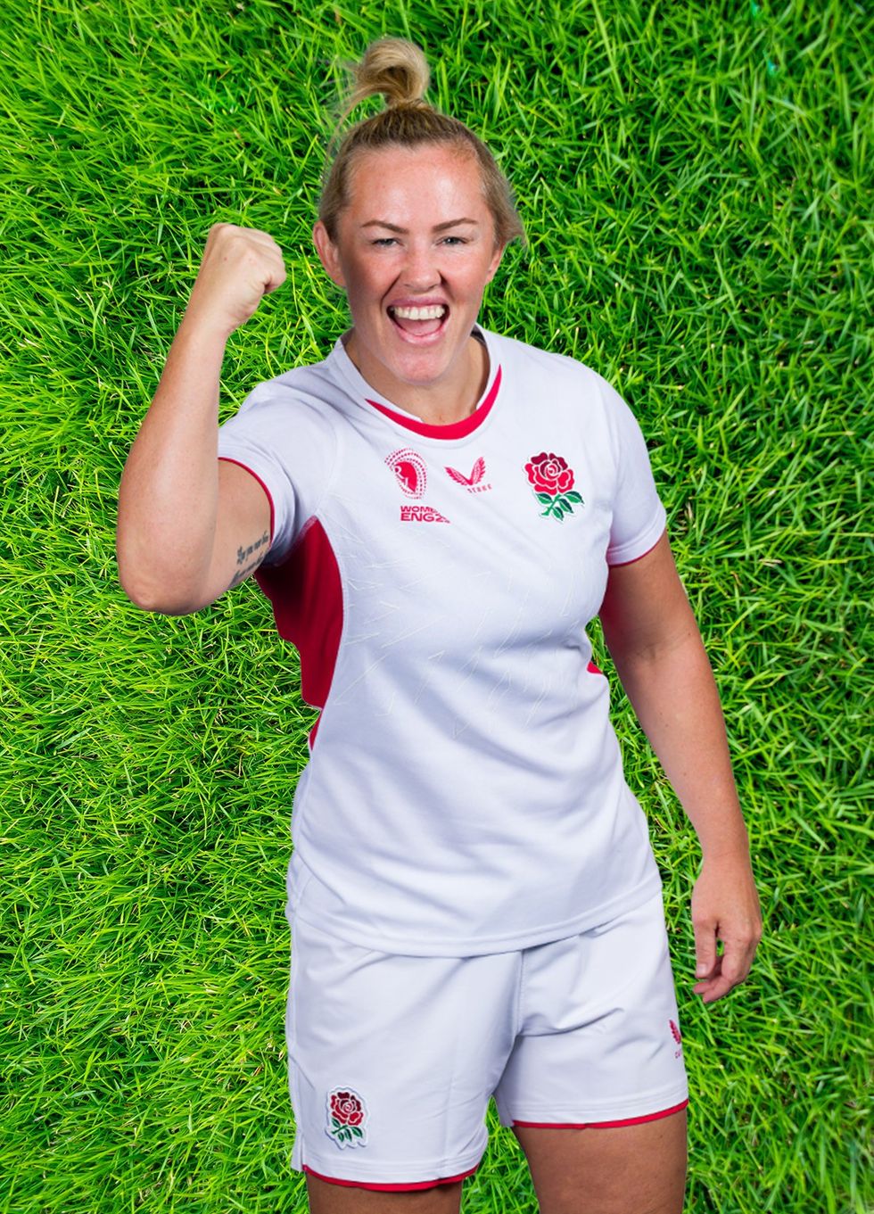 \u200bMarlie Packer Team England Womens Rugby World Cup