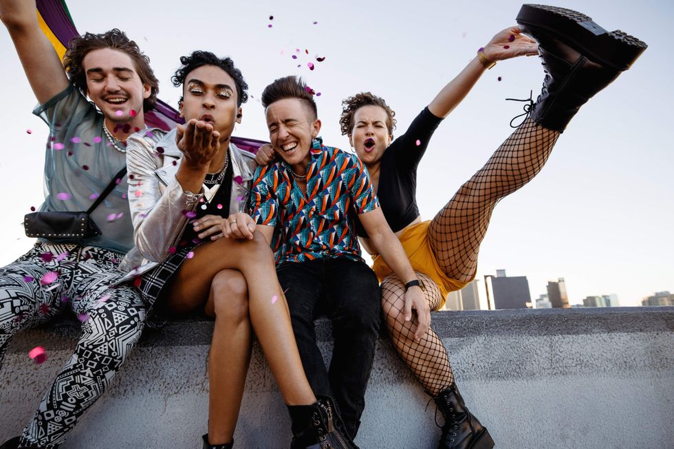 \u200bQueer friends celebrating.
