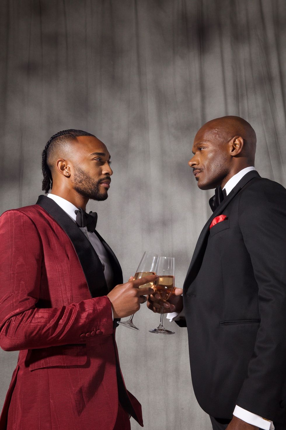 \u200bRhyheim Shabazz with Micah Marquez.