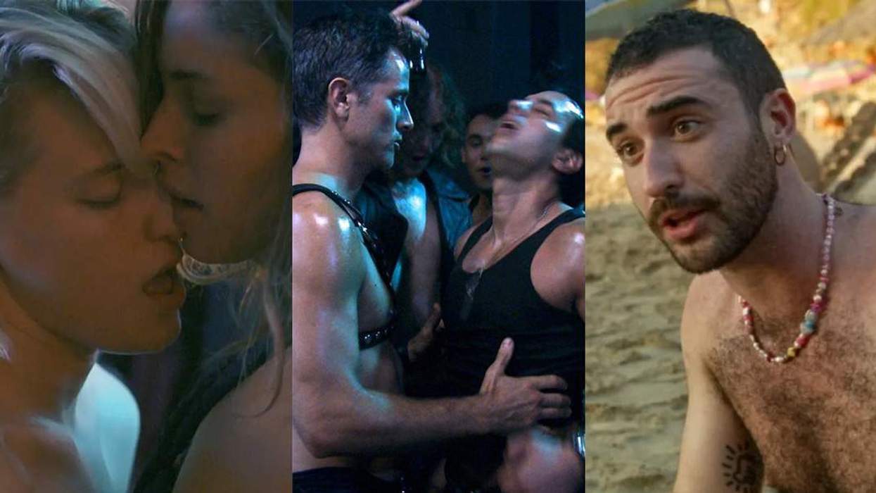 Unrated LGBTQ+ films 'Below Her Mouth,' 'Interior. Leather. Bar.' and 'Rotting in the Sun.'